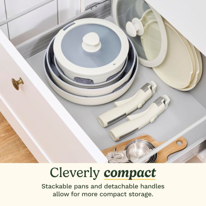 Juego de ollas y sartenes Cuisinart 13 piezas Tahini D53C-13BG
