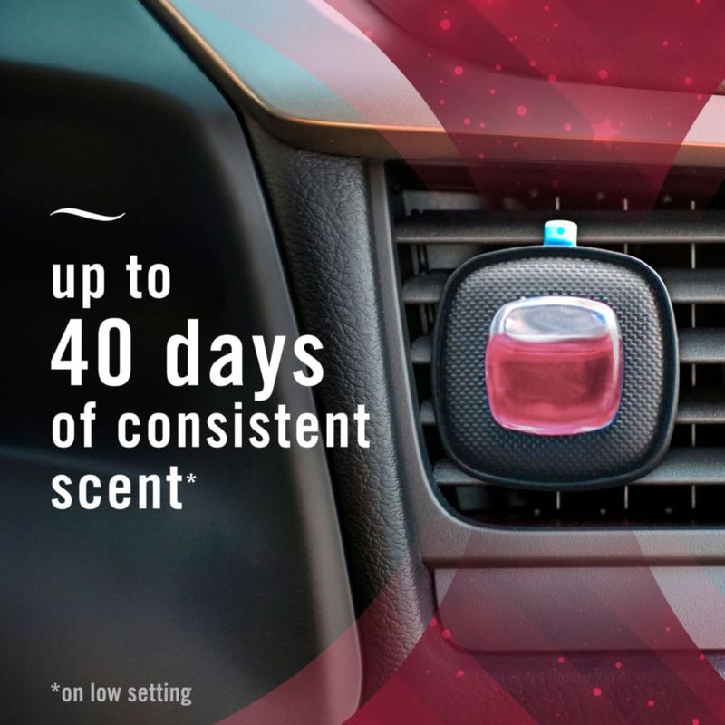 Ambientador para coche Febreze Cranberry - 4 unidades