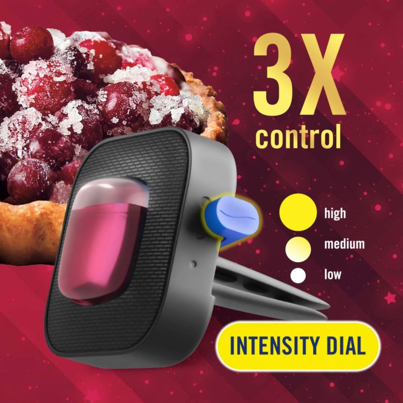 Ambientador para coche Febreze Cranberry - 4 unidades