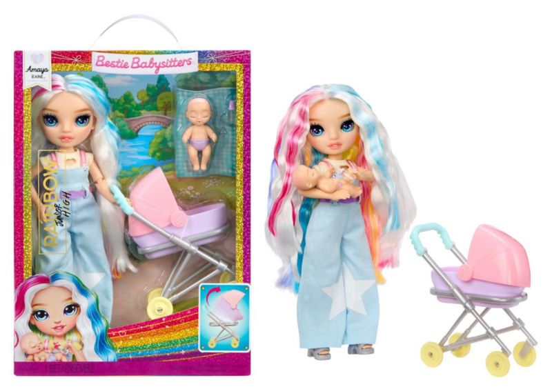 Muñeca de moda Rainbow High Amaya Raine 23 cm