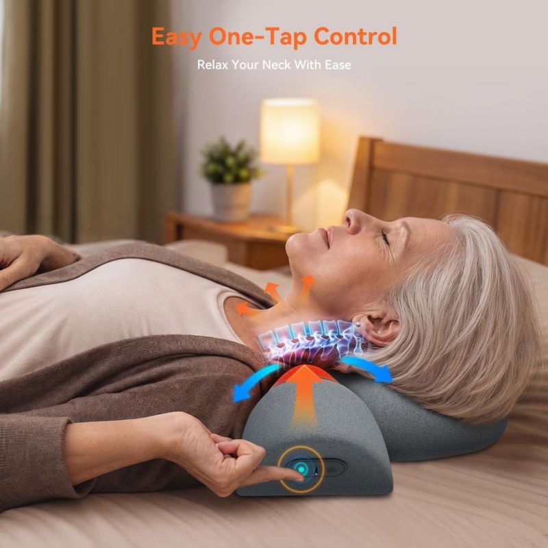 Masajeador de Cuello Tinkerz Inalámbrico con Calor y Vibración