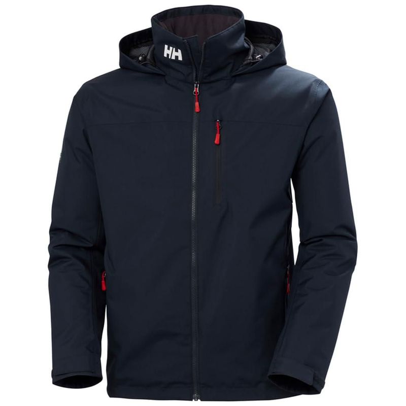Chaqueta Helly Hansen Crew con Capucha Capa Intermedia Azul Marino Talla G