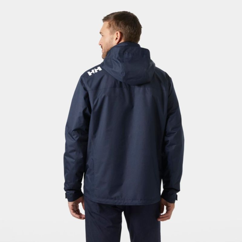 Chaqueta Helly Hansen Crew con Capucha Capa Intermedia Azul Marino Talla G
