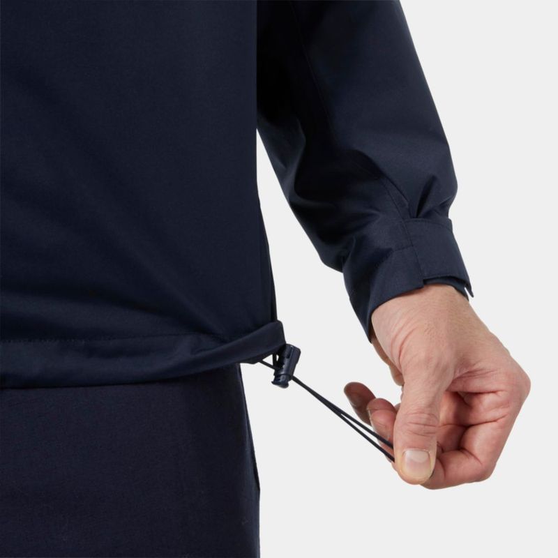 Chaqueta Helly Hansen Crew con Capucha Capa Intermedia Azul Marino Talla G