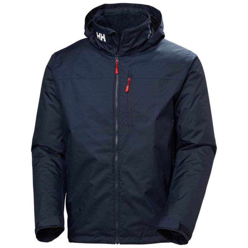 Chaqueta Helly Hansen Crew con Capucha Capa Intermedia Azul Marino Talla G