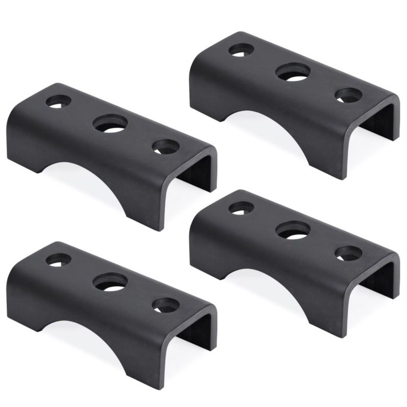 Asientos de apoyo para resortes Lonffery - Pack de 4 para ejes de 3 pulgadas