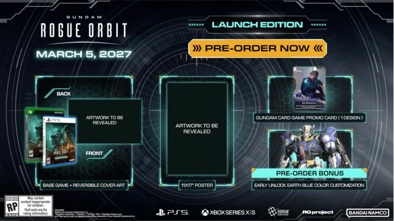 Videojuego Bandai Namco Gundam Rogue Orbit PS5