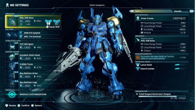 Videojuego Bandai Namco Gundam Rogue Orbit PS5