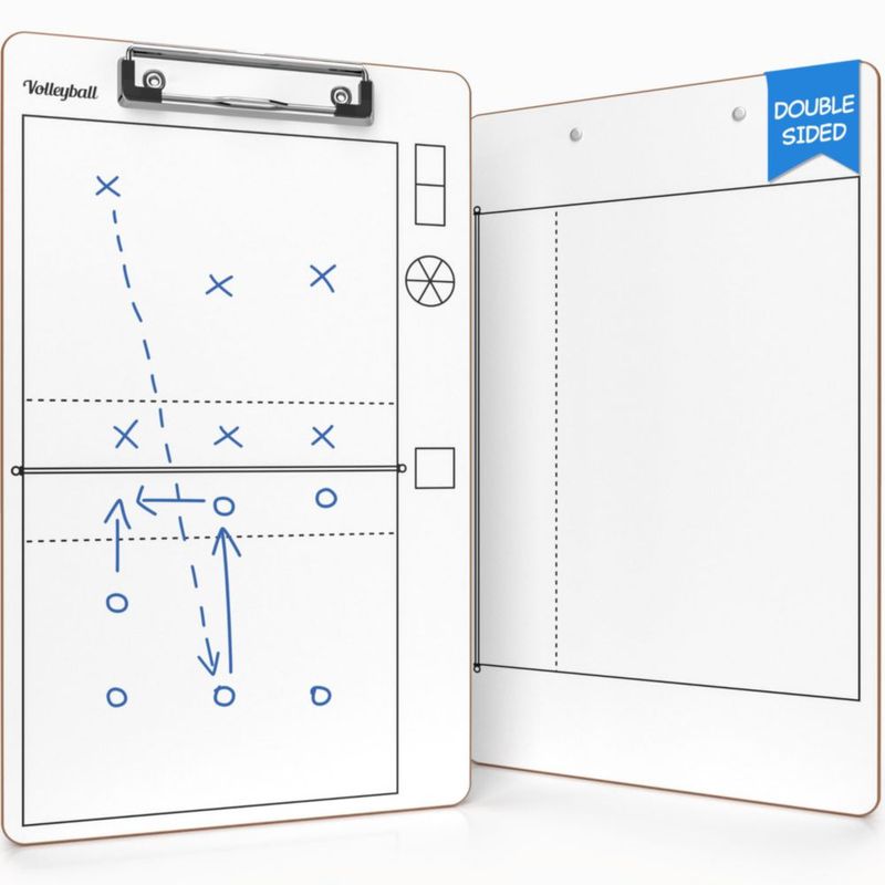 Portapapeles de Entrenador Scribbledo 38x23 cm Doble Cara
