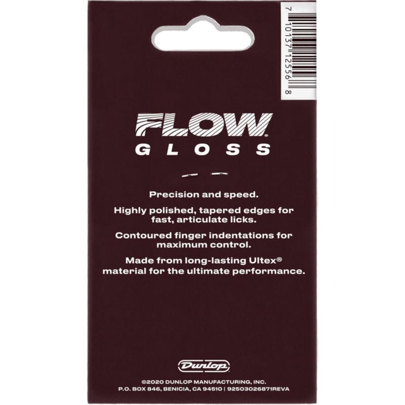 Púa Jim Dunlop Flow 2.0 mm Pack de 3
