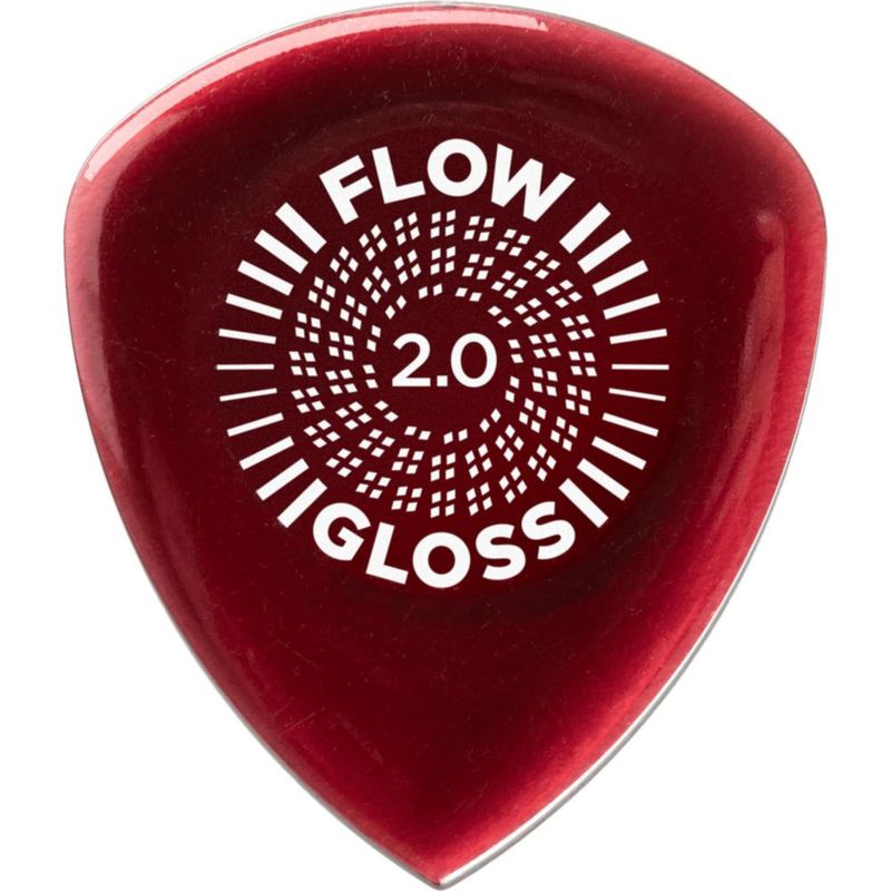 Púa Jim Dunlop Flow 2.0 mm Pack de 3