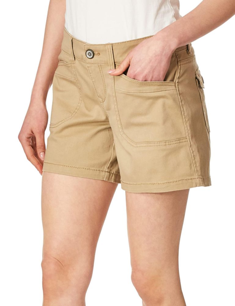 Shorts UNIONBAY Darcy 7 Marrón Arena Stretch