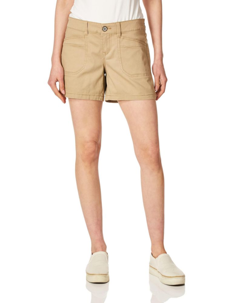 Shorts UNIONBAY Darcy 7 Marrón Arena Stretch