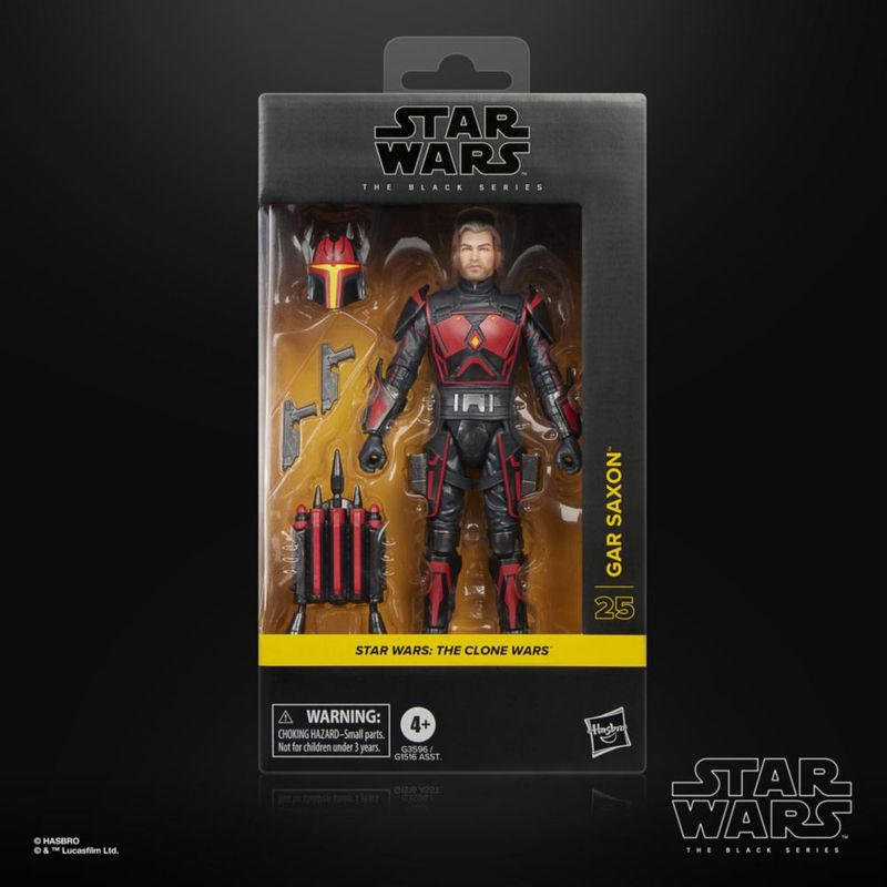 Figura de acción STAR WARS Gar Saxon Black Series
