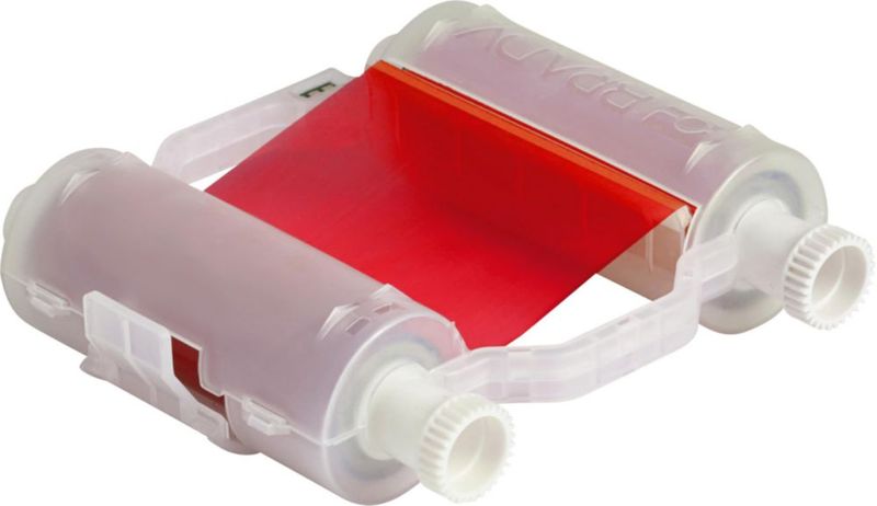 Cinta de Etiqueta Brady 61 m x 11 cm Rojo BBP31 de Alta Resistencia