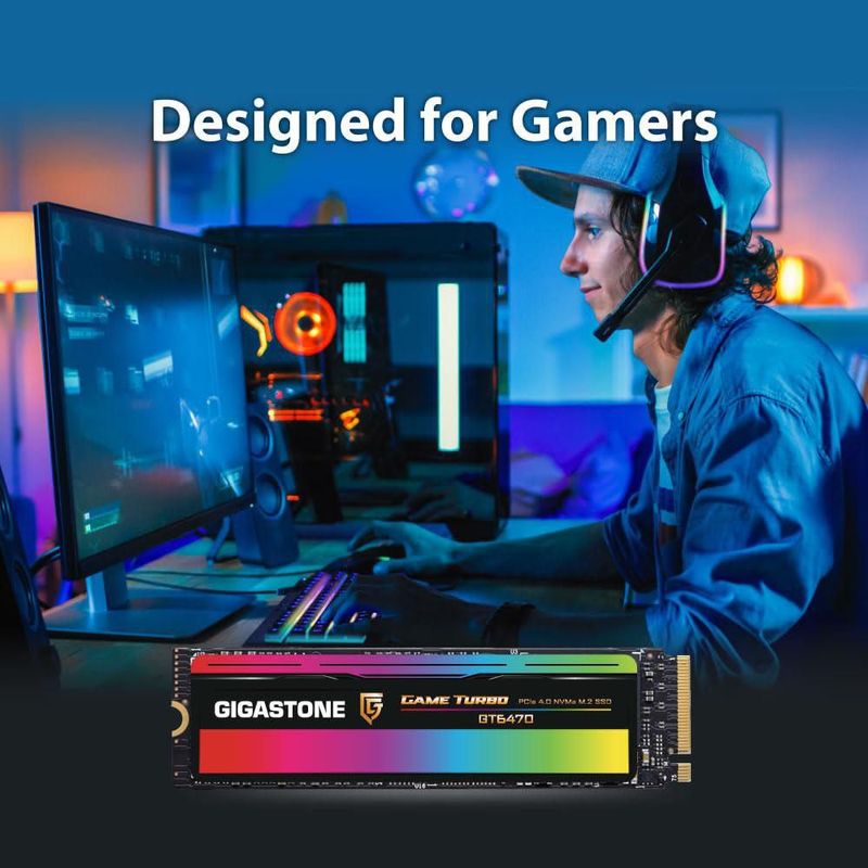 SSD Gigastone Game Turbo 4TB PCIe Gen4x4 NVMe M.2 2280