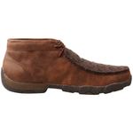 Botas Chukka Driving Moc Twisted X Marrón con Avestruz Talla 11