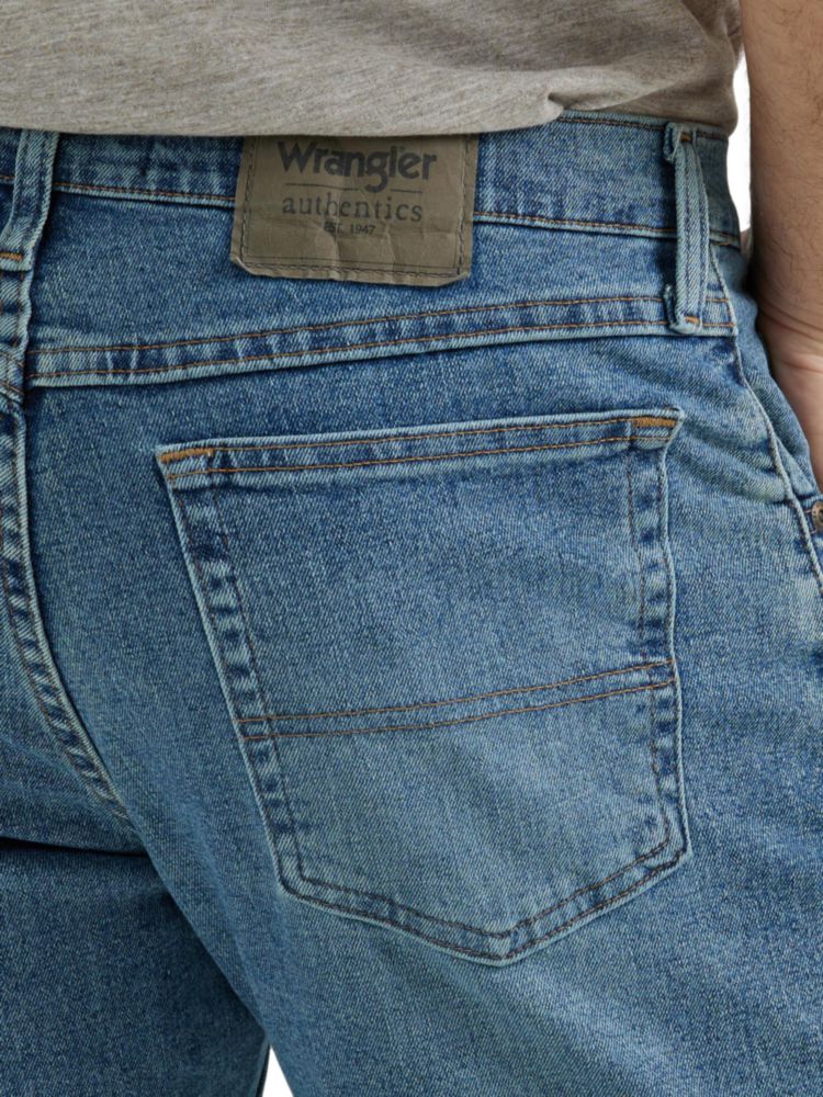 Pantalones Wrangler Flex Jean 84 cm de cintura x 81 cm de largo Azul Vintage