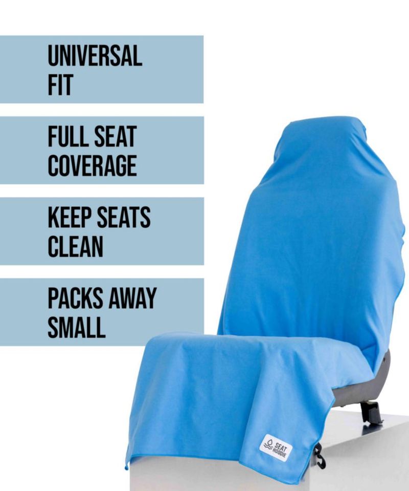 Cubre Asiento Seat Hoodie de Microfibra Verde Bosque