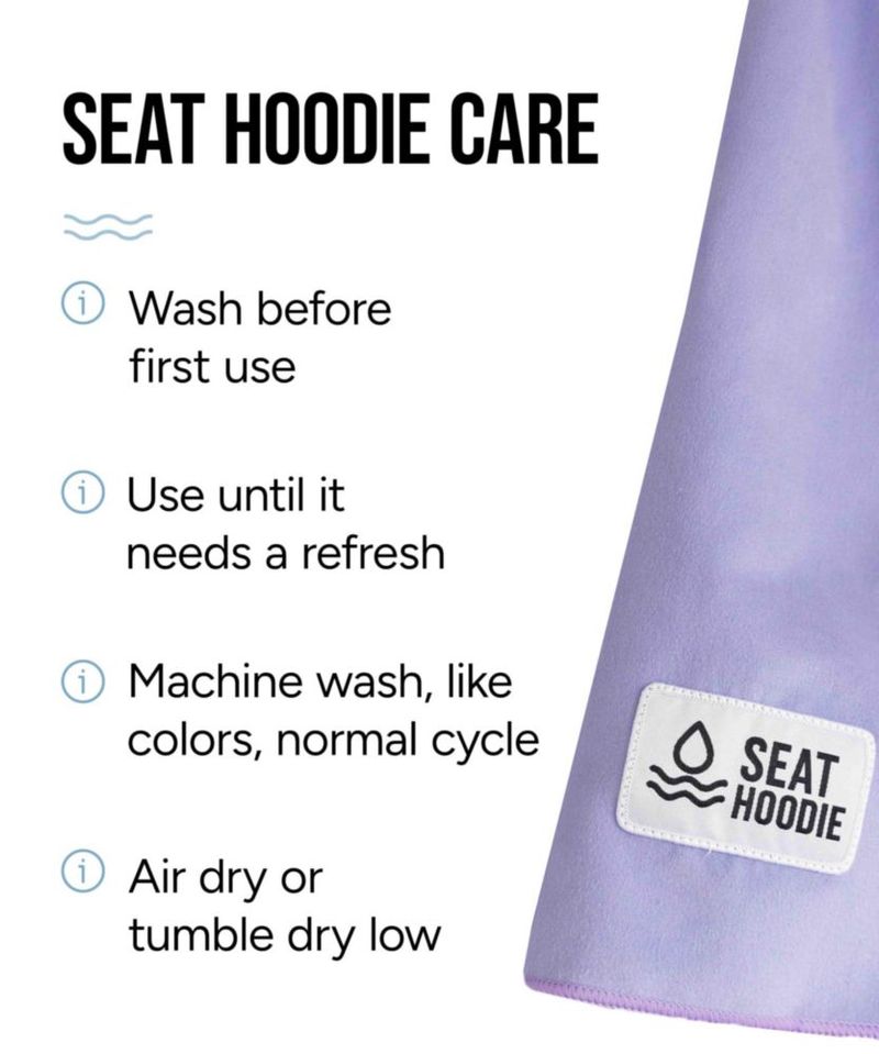Cubre Asiento Seat Hoodie de Microfibra Verde Bosque