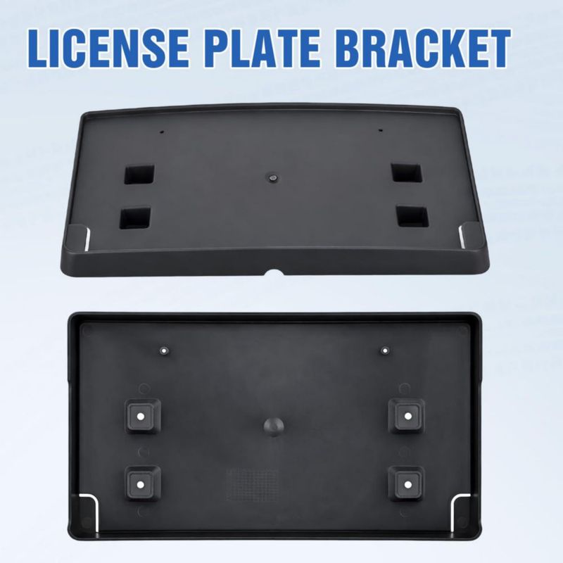 Soporte para placa de matrícula Nilight JL 2018-2026 ABS