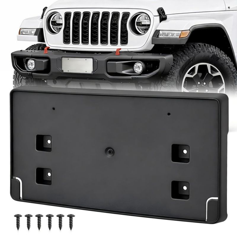 Soporte para placa de matrícula Nilight JL 2018-2026 ABS