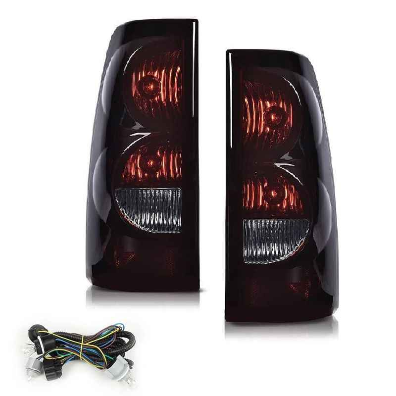 Luces Traseras PIT66 para Chevy Silverado 2003‑2006 (Smoke)
