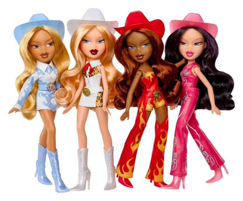 Muñeca de moda Bratz Cloe Sassy Stampede estilo western