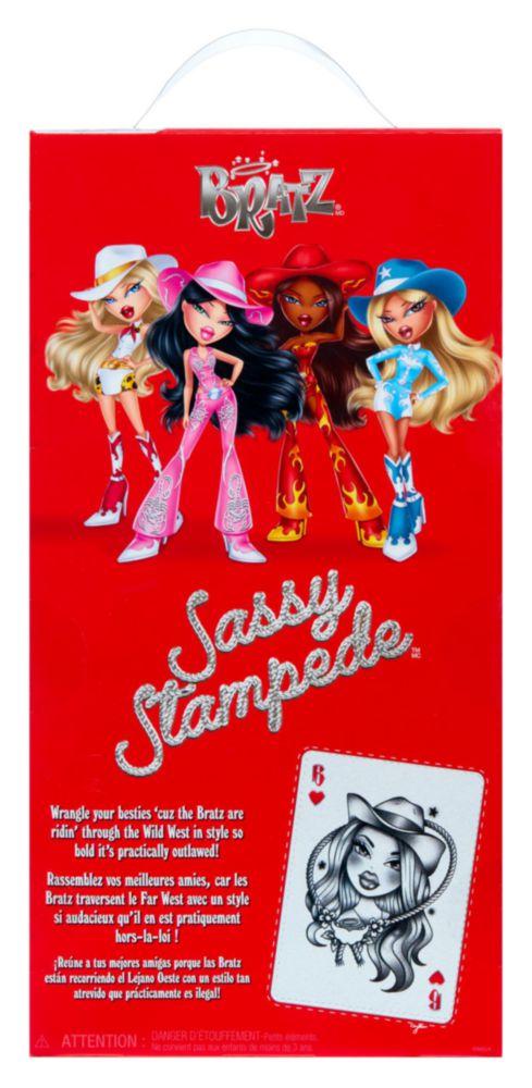 Muñeca de moda Bratz Cloe Sassy Stampede estilo western