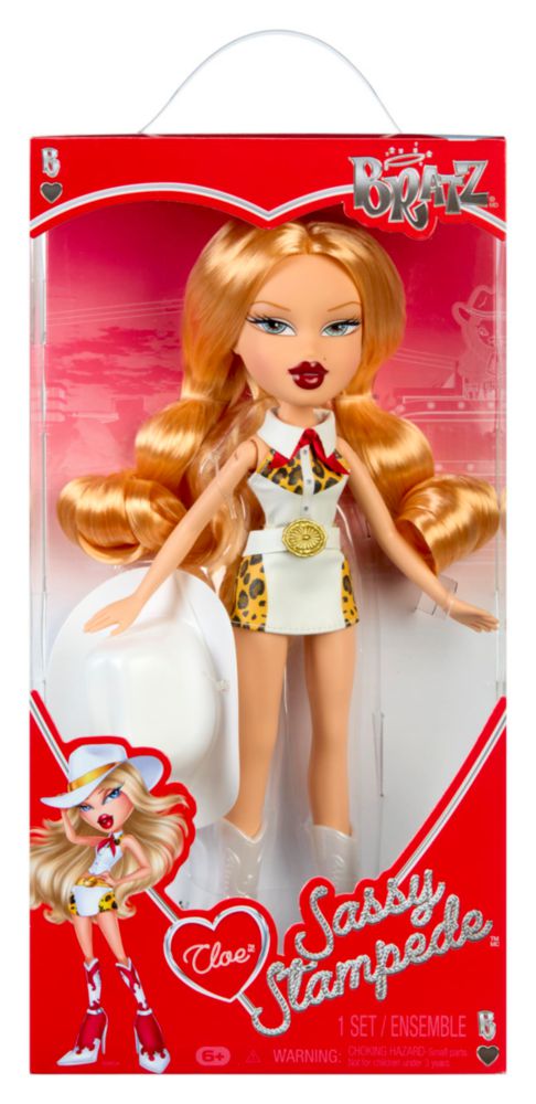 Muñeca de moda Bratz Cloe Sassy Stampede estilo western