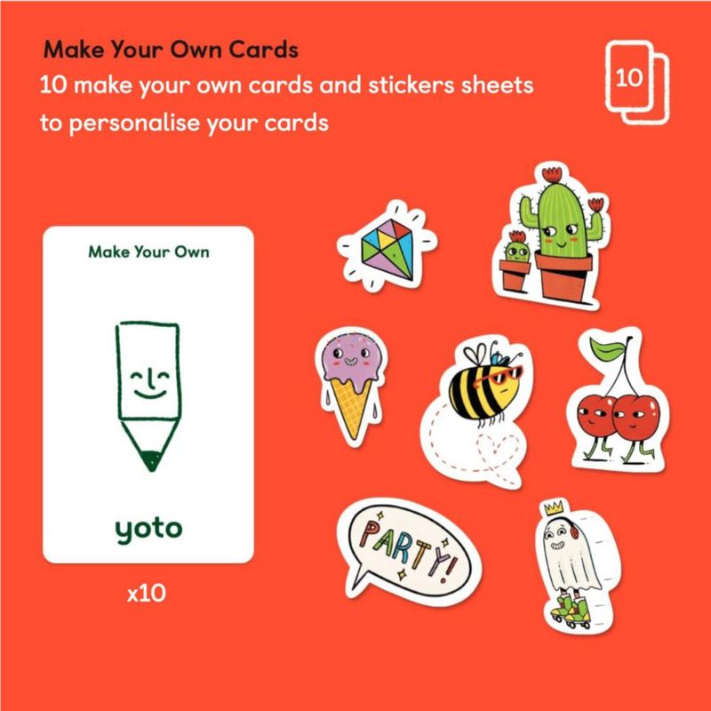 Tarjetas Flash YOTO Crea Tus Propias 10 Tarjetas de Audio en Blanco