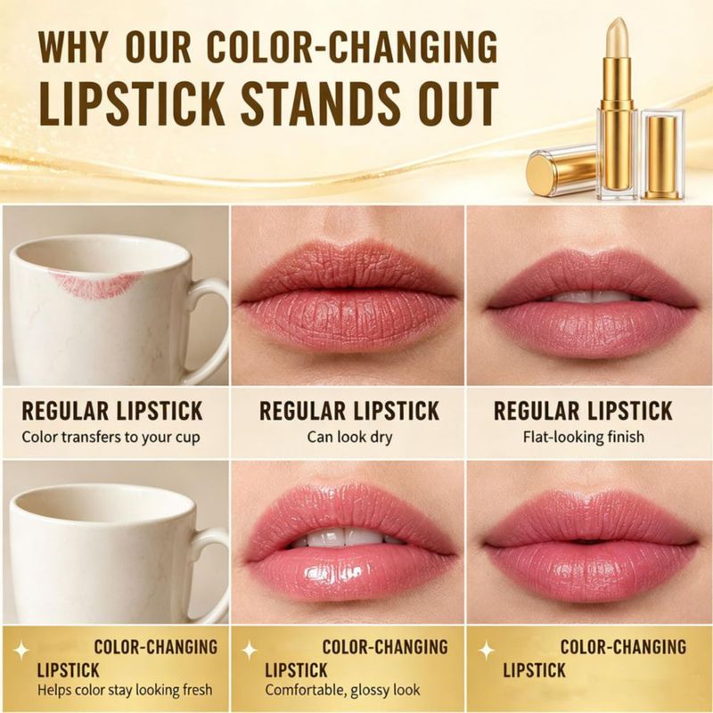 Labial MUNIP con Cambio de Color pH - 2 unidades para labios maduros