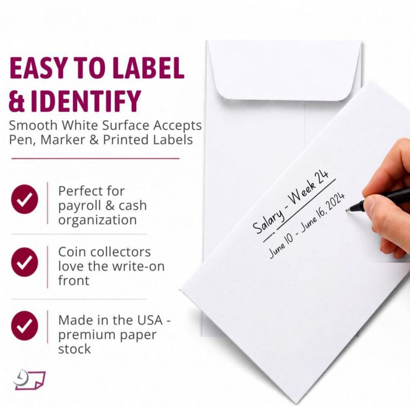 Sobre NextDayLabels #7 89 cm x 165 cm paquete de 500
