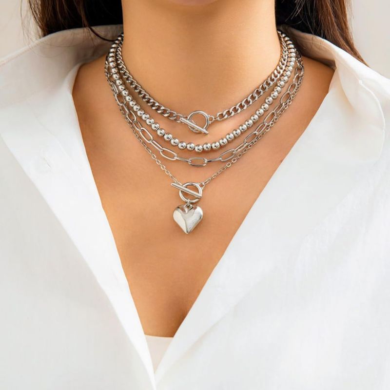 Collar Otxas de Plata en Capas Antideslustre