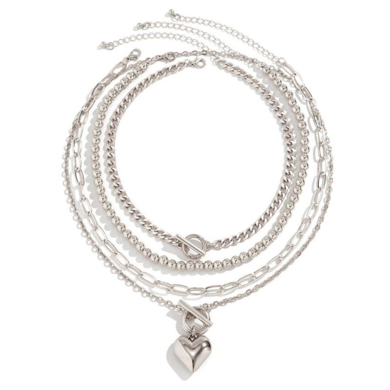 Collar Otxas de Plata en Capas Antideslustre