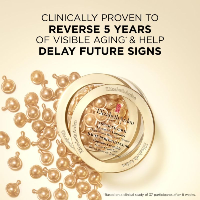 Suero Facial Avanzado Gold Ceramide en Cápsulas – 60 cápsulas