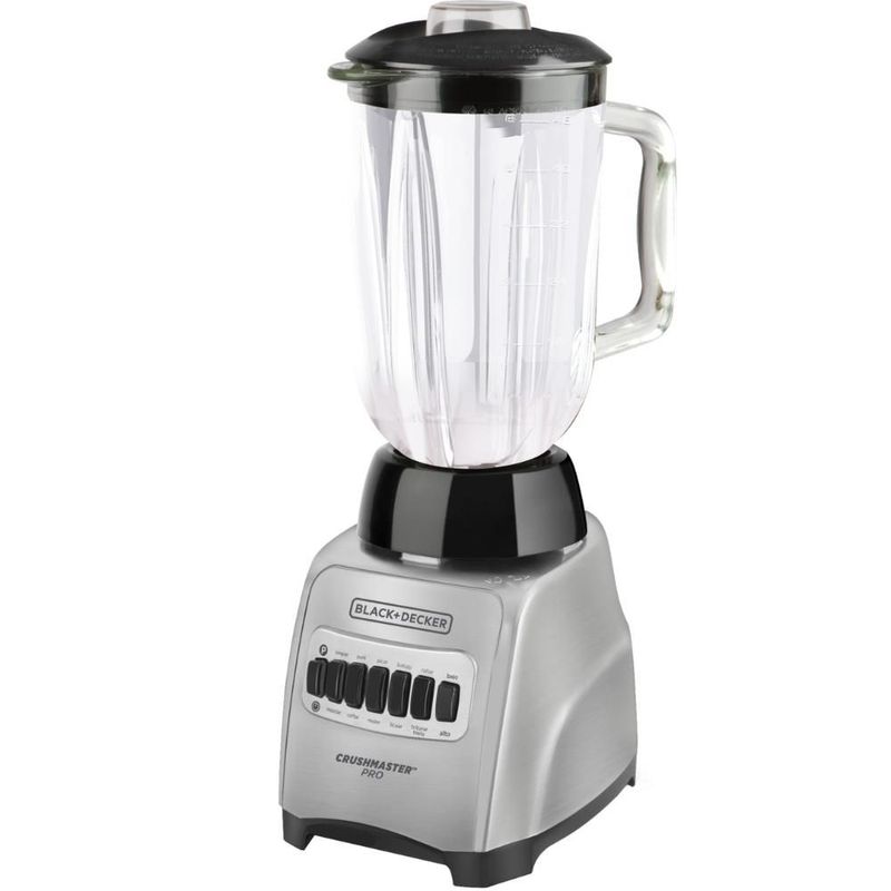 LICUADORA B&D MOD. BL-1000MG METALICA 10 VELOCIDADES MÁS FUNCIÓN DE PULSO, CUCHILLAS DE ACERO INOXIDABLE MOTOR ROBUSTO DE 550 WATTS