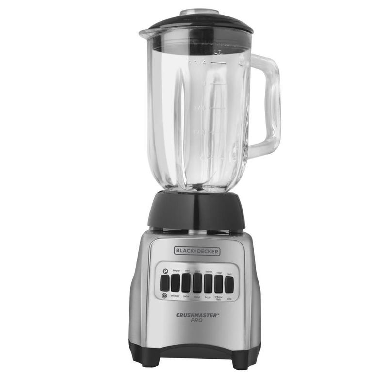 LICUADORA B&D MOD. BL-1000MG METALICA 10 VELOCIDADES MÁS FUNCIÓN DE PULSO, CUCHILLAS DE ACERO INOXIDABLE MOTOR ROBUSTO DE 550 WATTS
