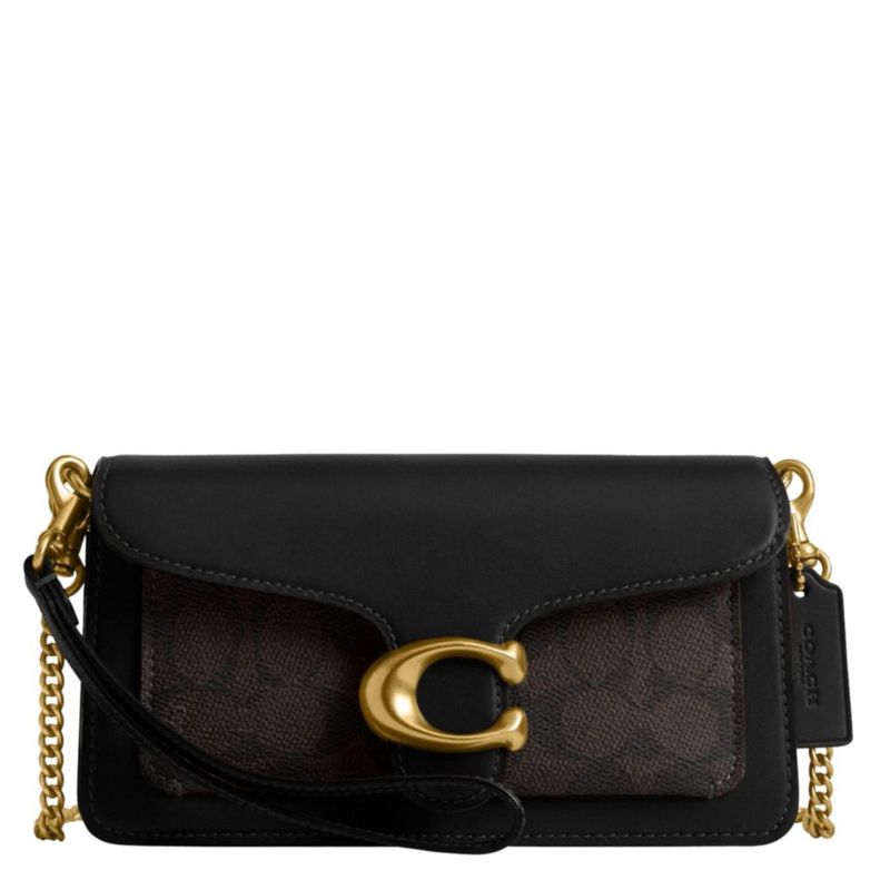 Bolso bandolera Coach Tabby Chain 19 (19 cm × 11 cm × 4 cm)