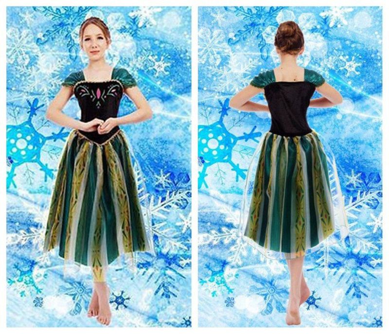 Disfraz de Princesa Anna (talla M US 6‑8)
