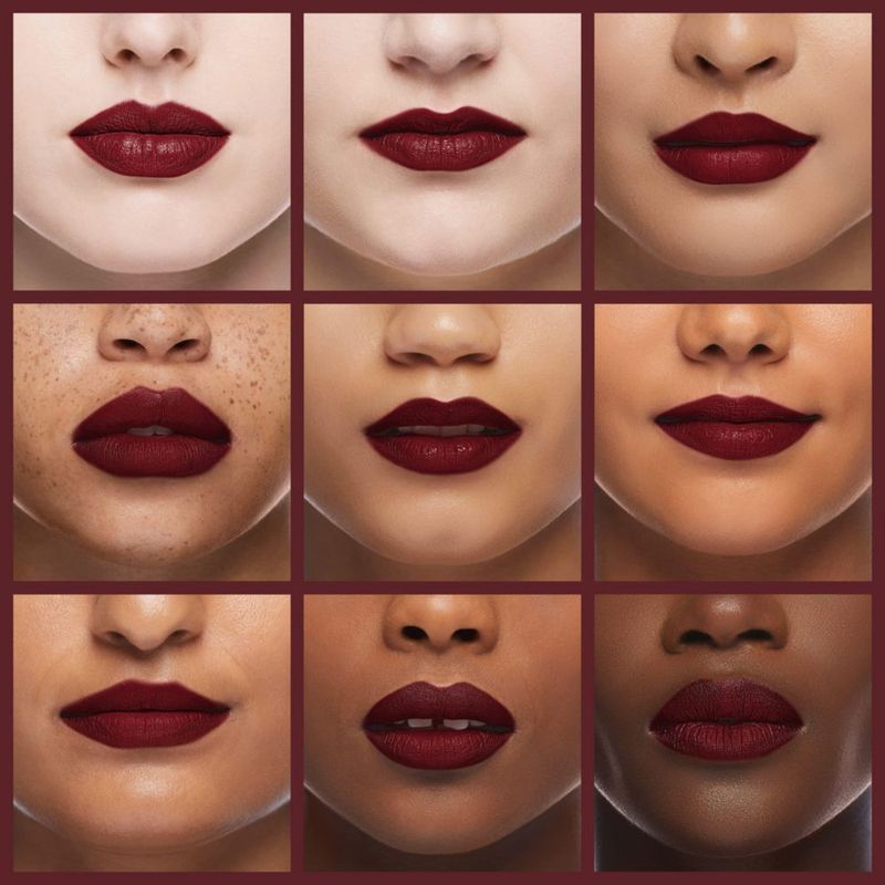Lápiz delineador de labios Palladio Retráctil Impermeable Baya Negra