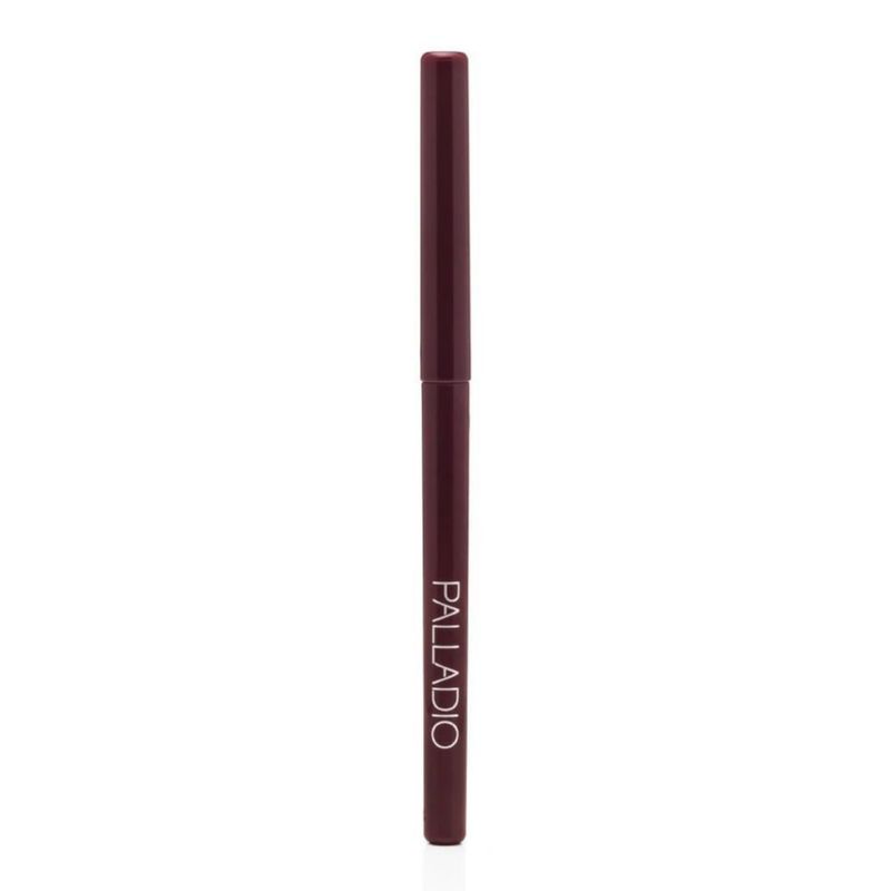 Lápiz delineador de labios Palladio Retráctil Impermeable Baya Negra