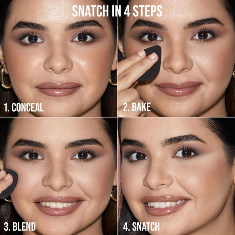 Polvo compacto Huda Easy Bake Snatch "Poundcake" sin talco