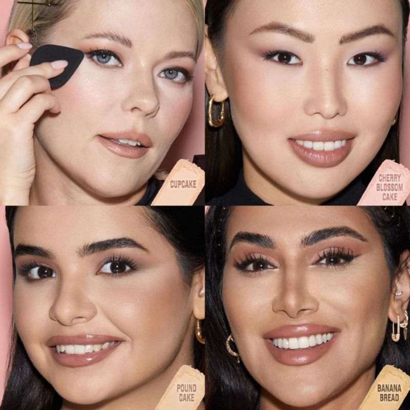 Polvo compacto Huda Easy Bake Snatch "Poundcake" sin talco