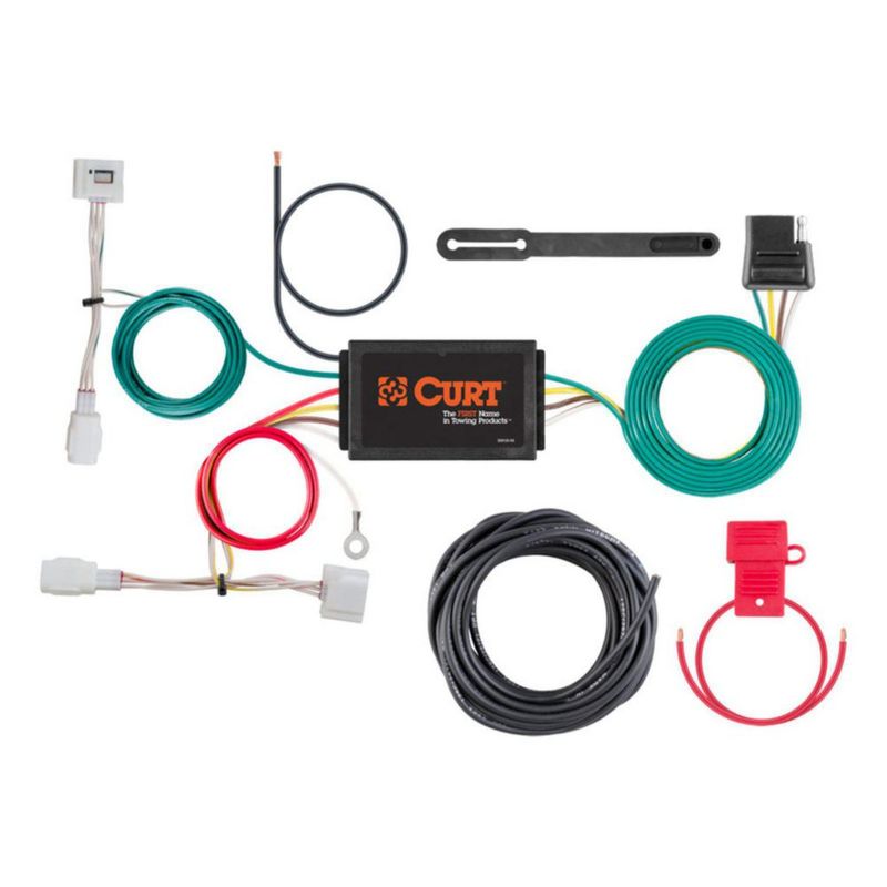 Arnés de cableado CURT para Mazda CX‑5 salida plana de 4 vías