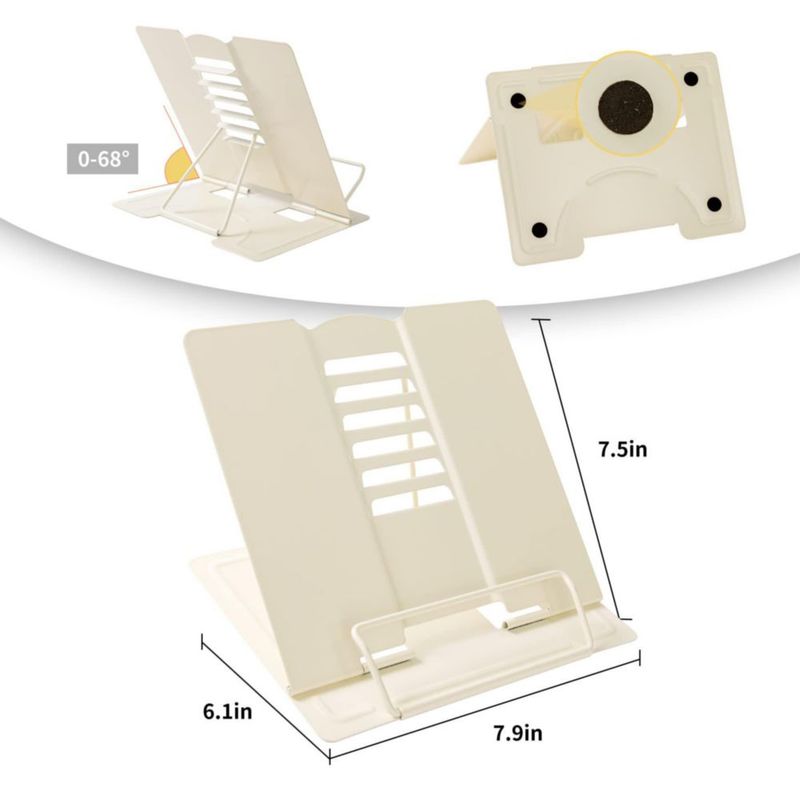 Soporte de lectura ajustable Camelmother de 21 cm