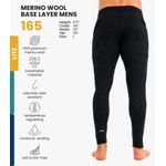 PANTALONES Merino.tech Talla Mediana 165 Gris Carbón