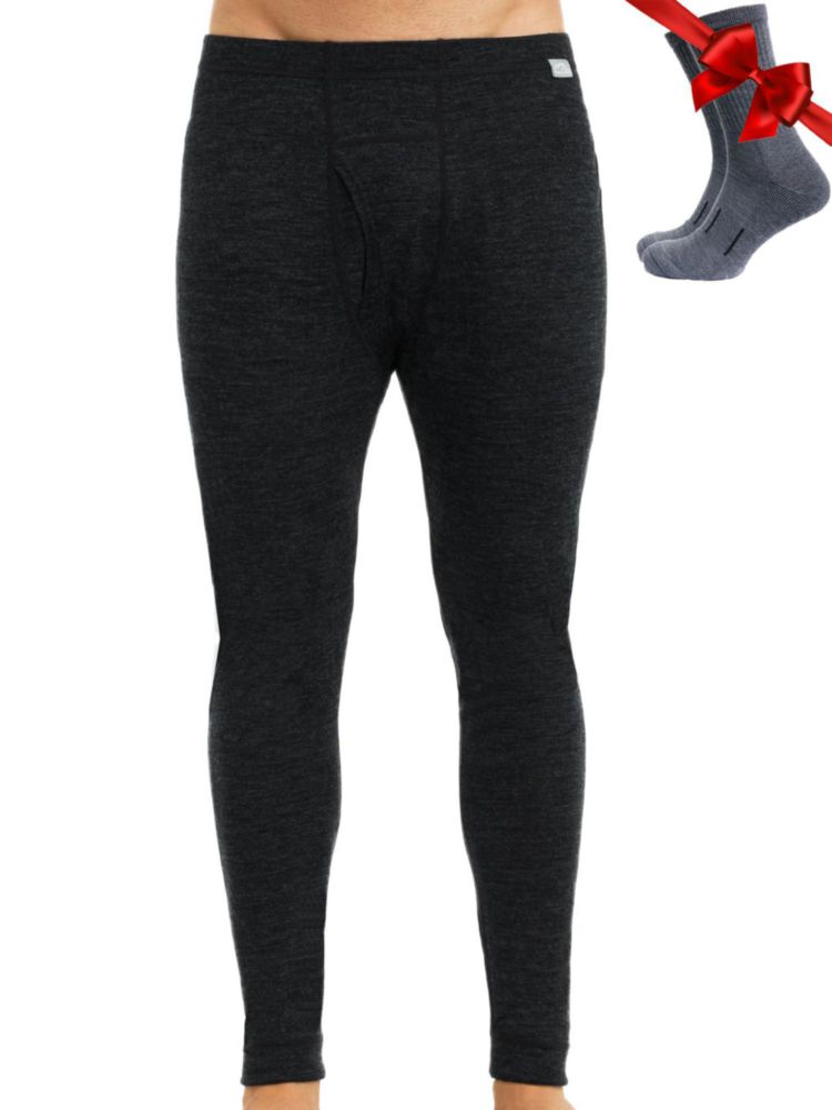 PANTALONES Merino.tech Talla Mediana 165 Gris Carbón