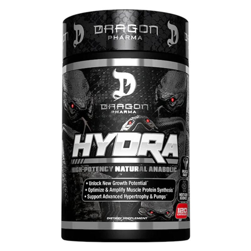 Dragon pharma hydra 120 cápsulas hmb