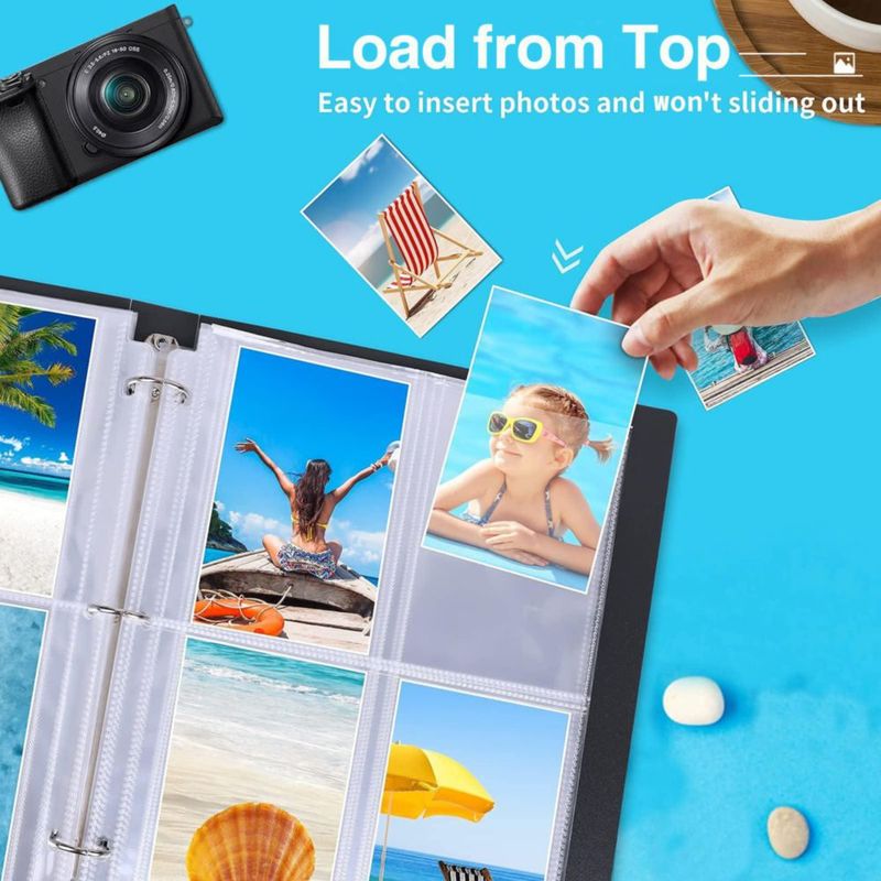 Fundas para fotos Fabmaker 35 × 5 cm (paquete de 30) 240 fotos